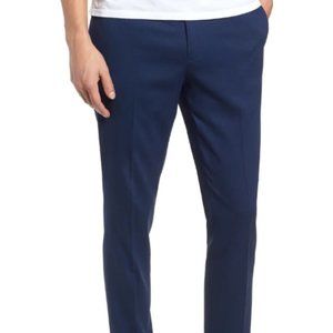 Topman Skinny Fit Suit Pants In Mid Blue [New]